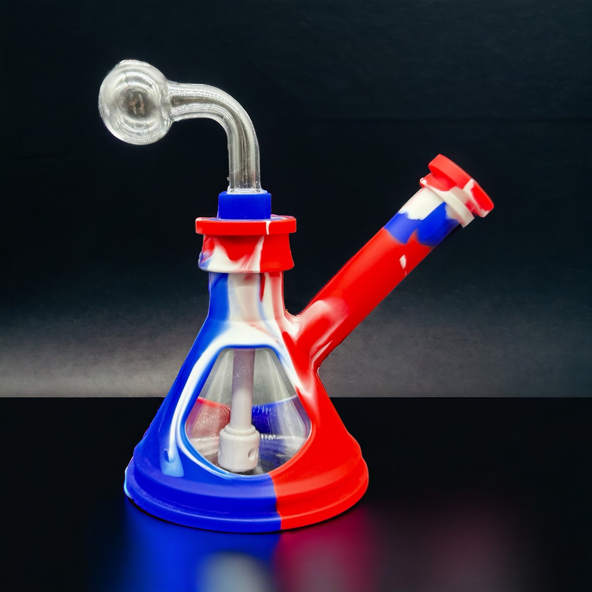 mixed color oil bubbler 