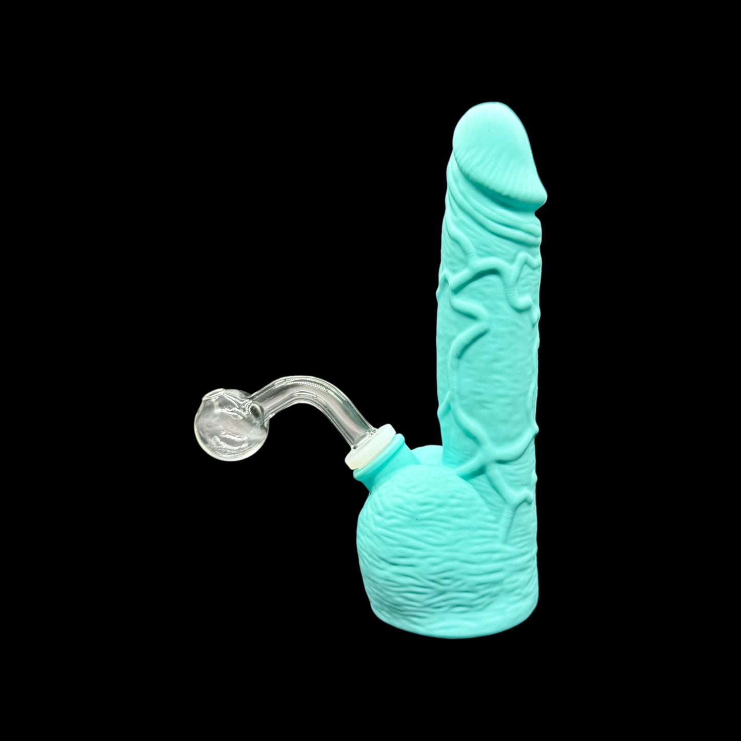 Silicone Realistic Penis Bong Oil Burner