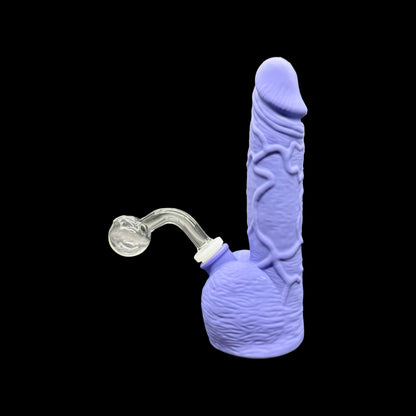 Silicone Realistic Penis Bong Oil Burner