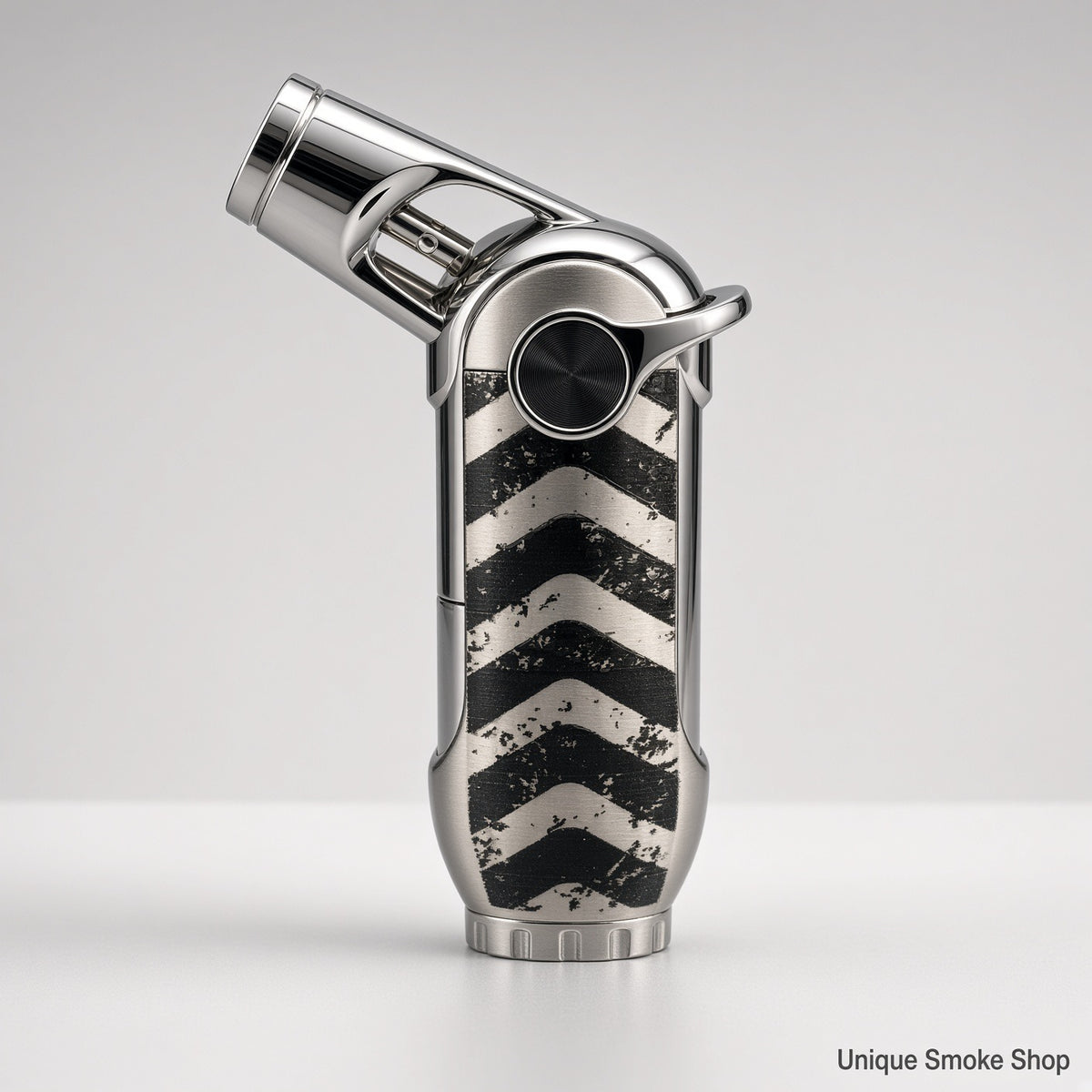 Scorch Torch 61895 metal jet lighter silver black