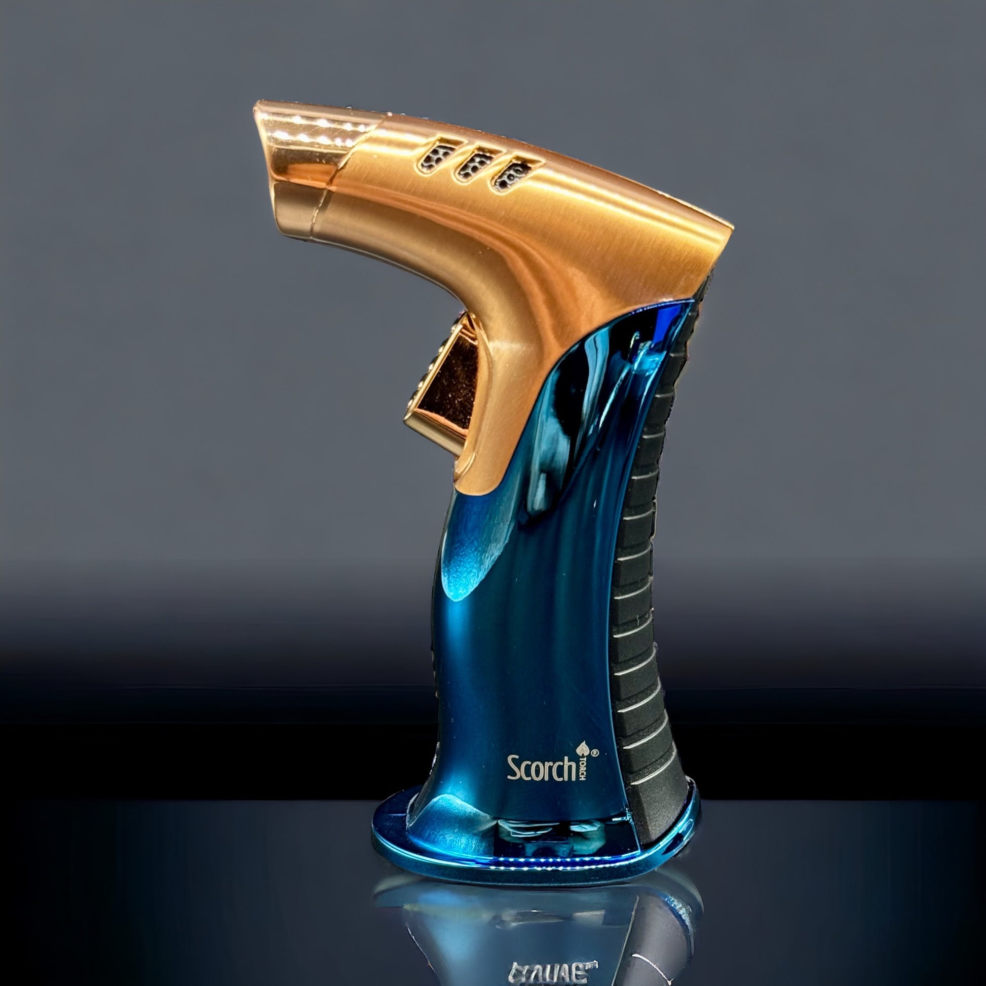 Single Jet Scorch Torch Lighter blue color 