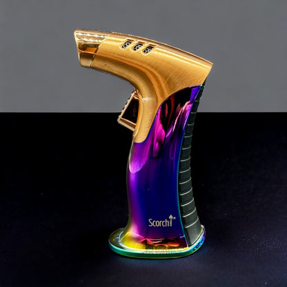 Single Jet Scorch Torch Lighter rainbow color 
