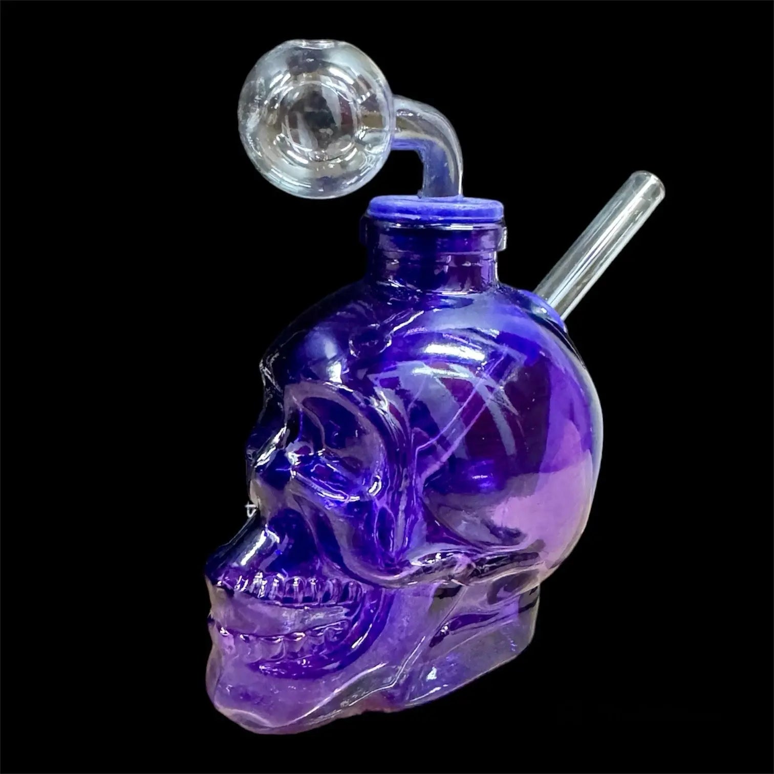 Skull Oil Burner Bubbler uniquesmokeshop.com