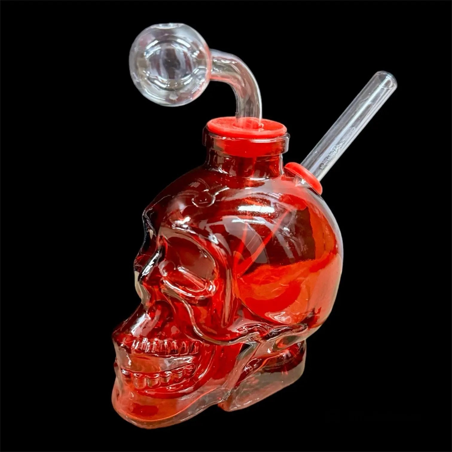 Skull Oil Burner Bubbler uniquesmokeshop.com