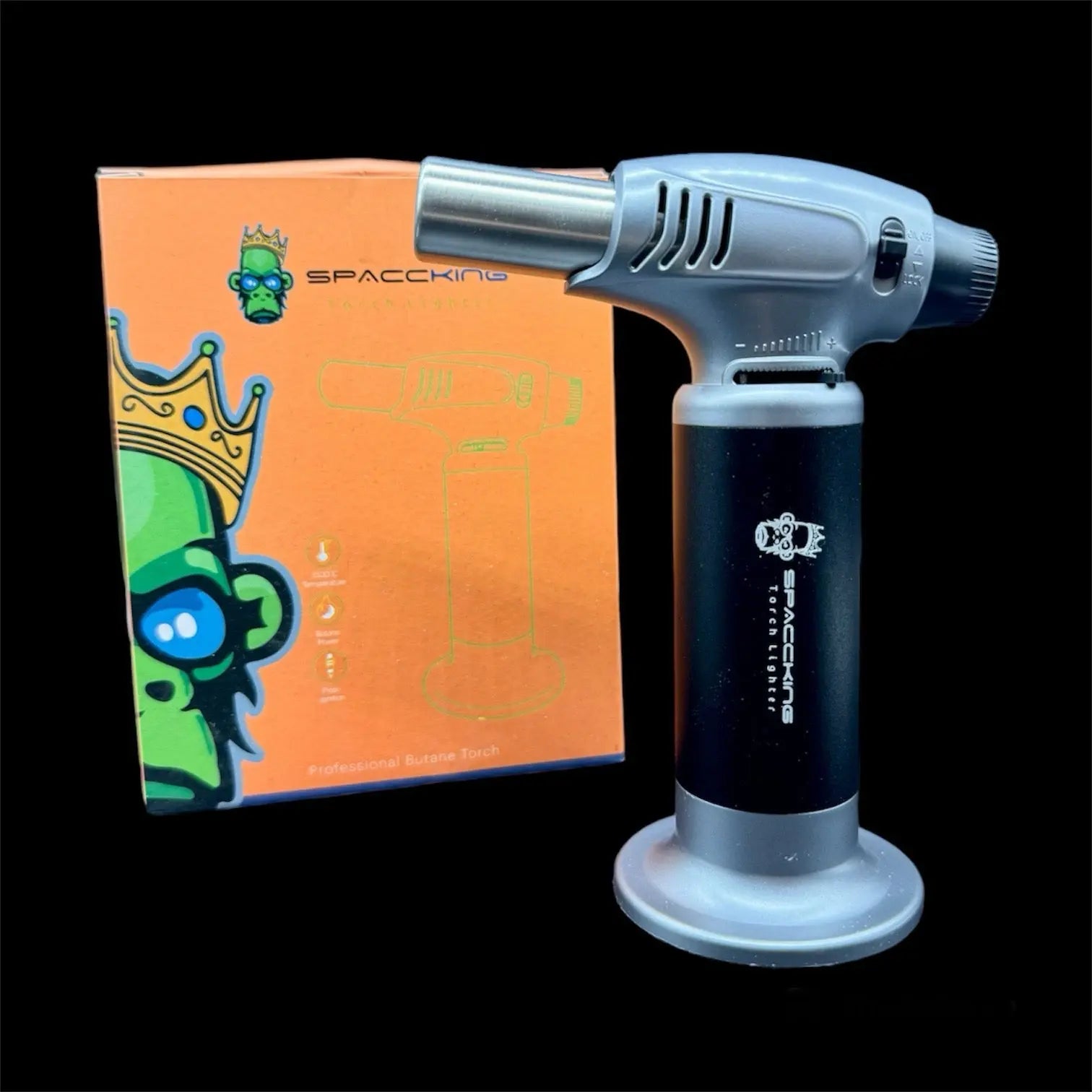 Space King Chrome Finish Torch Lighter  silver colors 