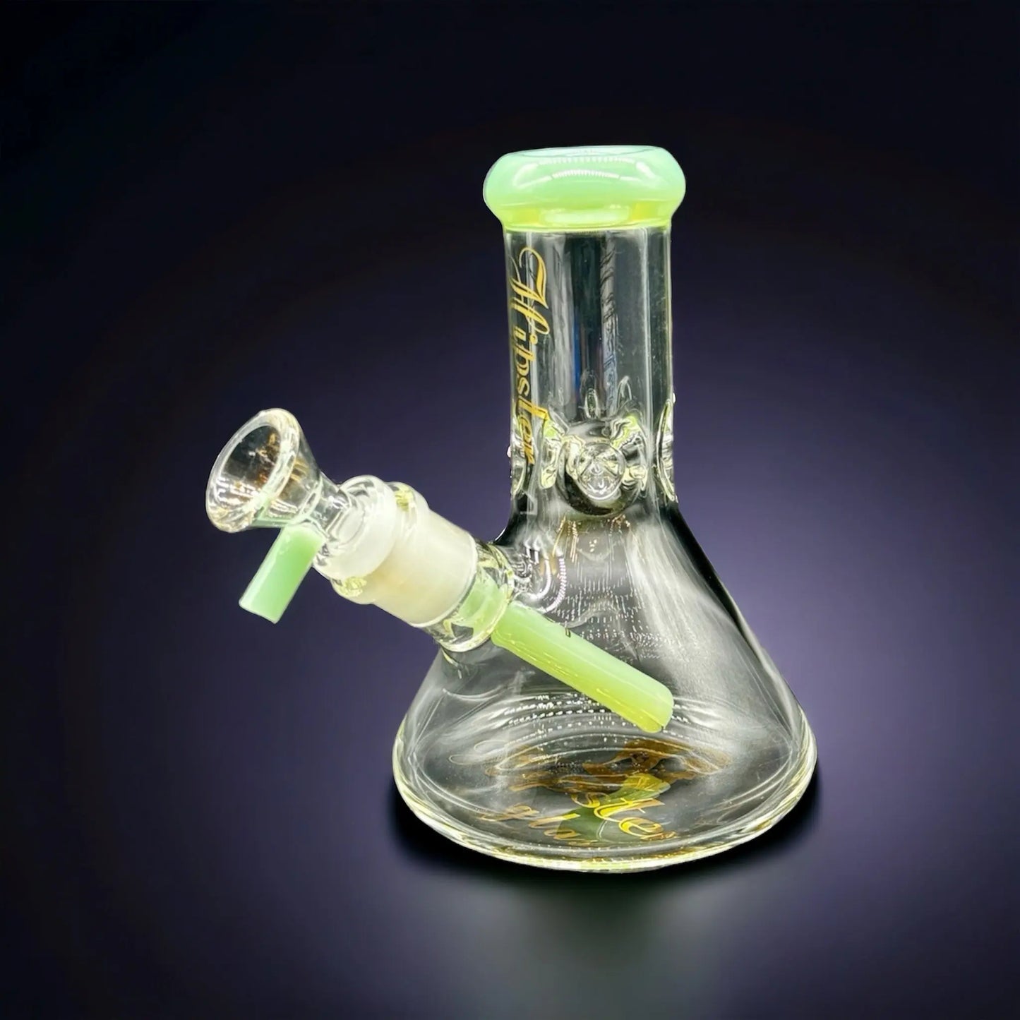 Thick Mini Beaker 6" Hipster Glass