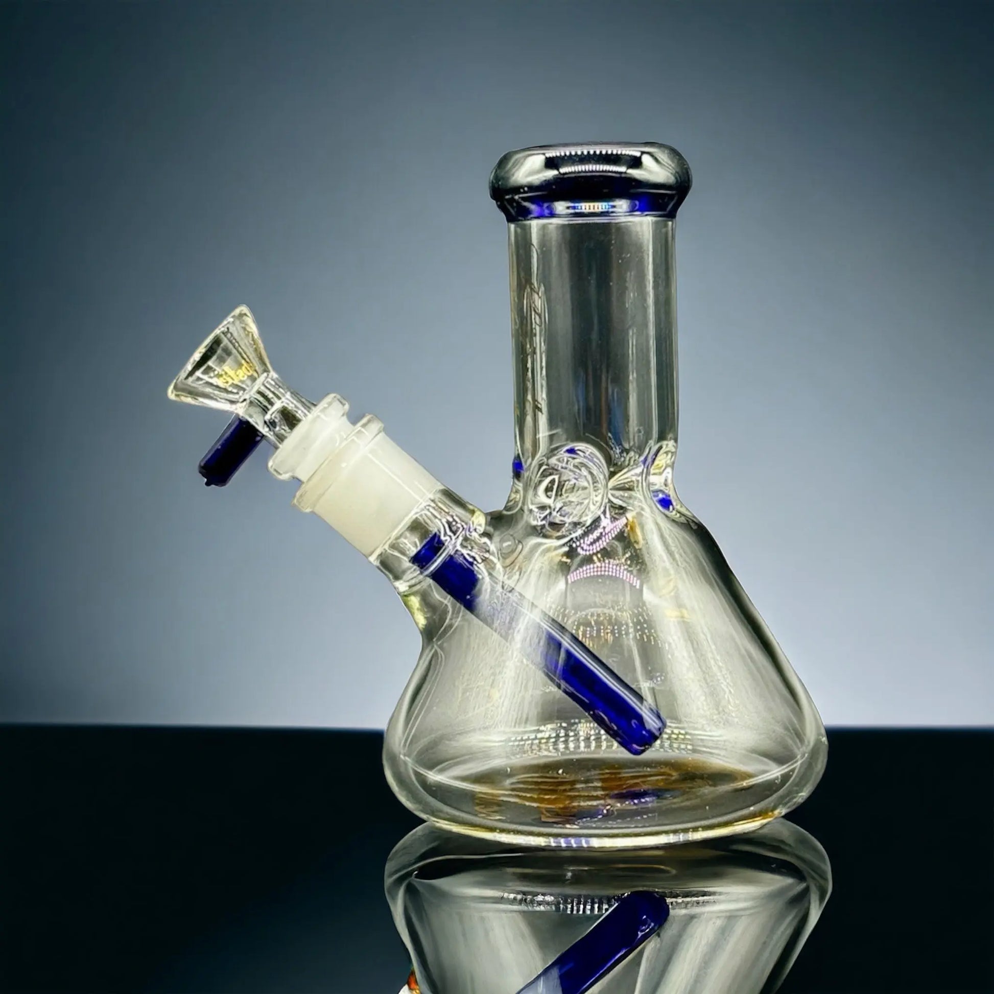 Thick Mini Beaker 6" Hipster Glass
