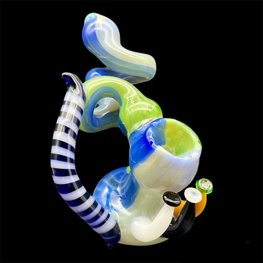colored glass bubblers