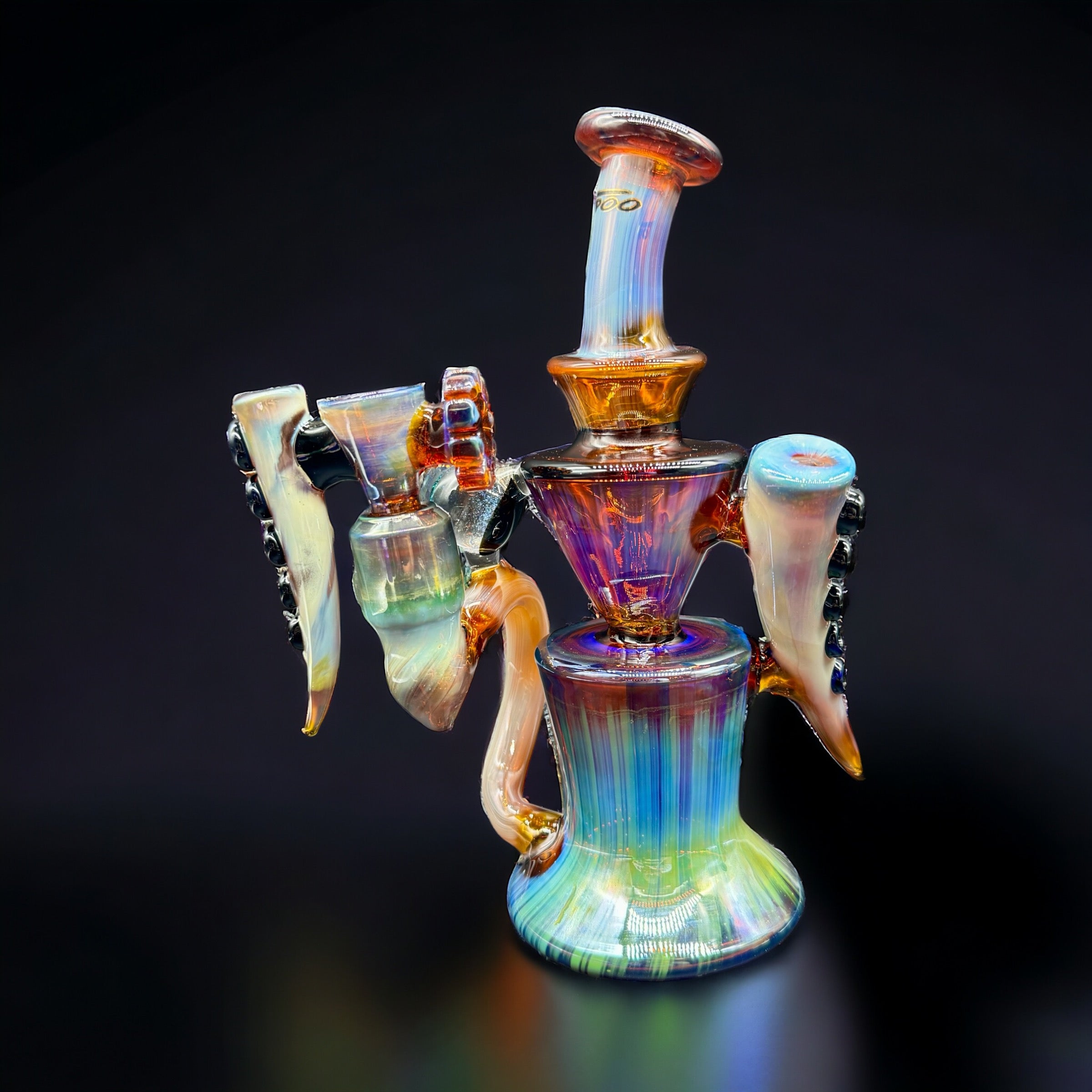 Glass Art Bong - Unique 9