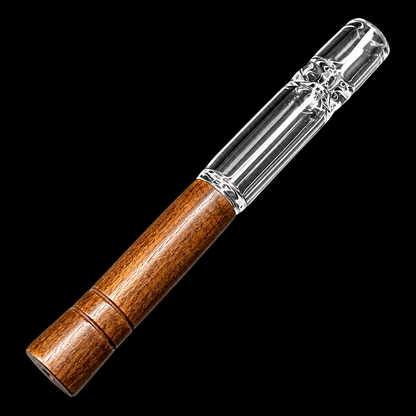 Wood & Glass One Hitter Pipe