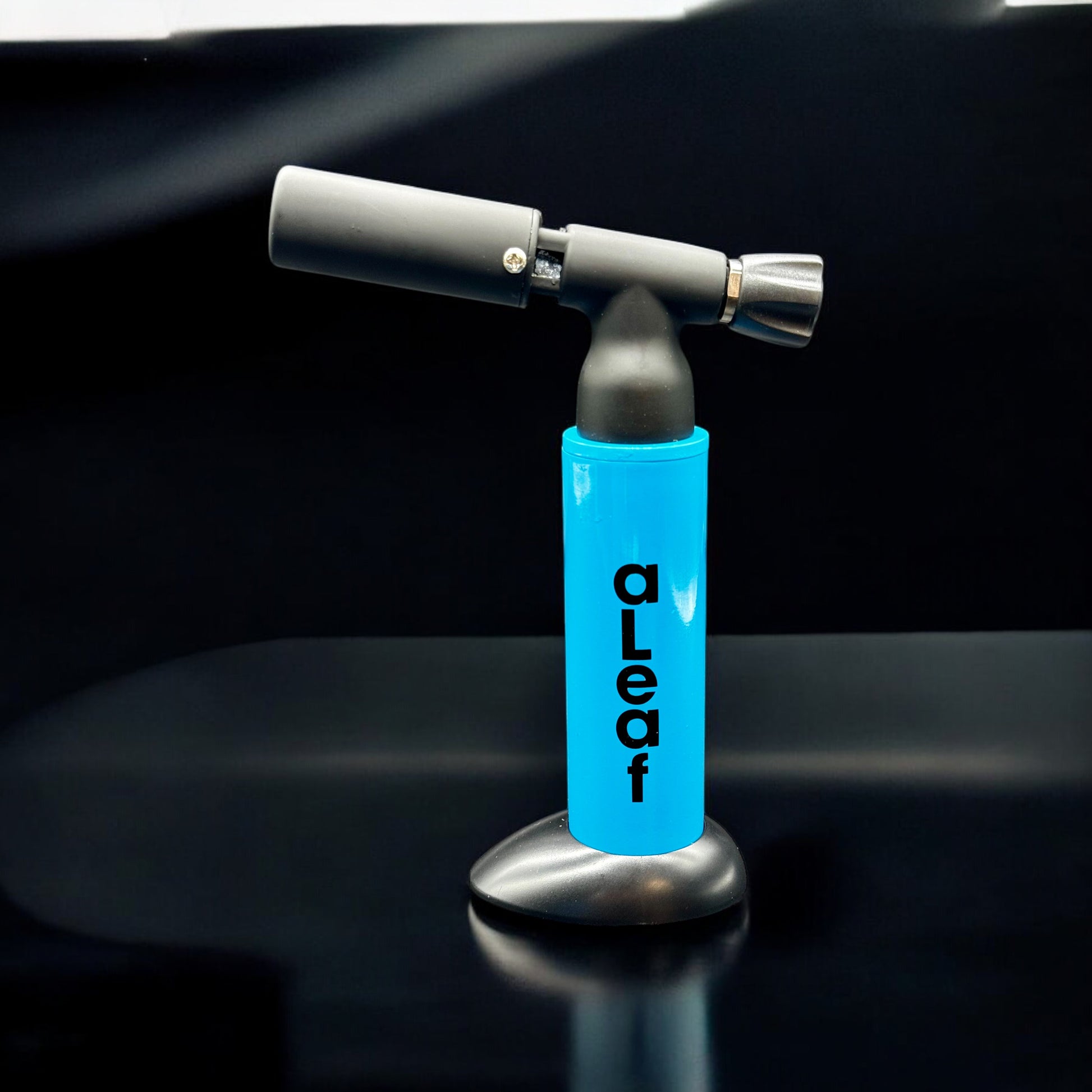 aLeaf 7” Refillable Butane Blow Torch blue