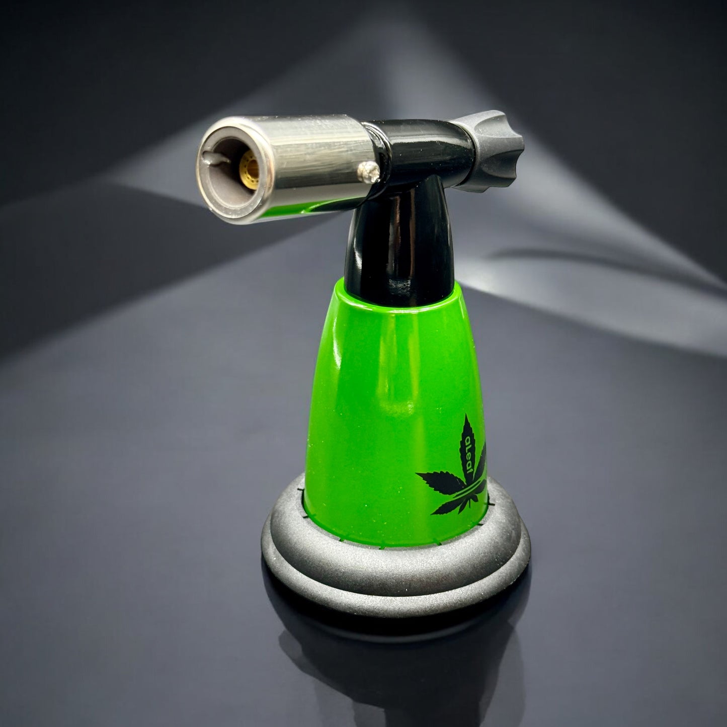 aLeaf 5” Refillable Butane Blow Torch – 2500°F Blue Turbo Flame (Multiple Colors)