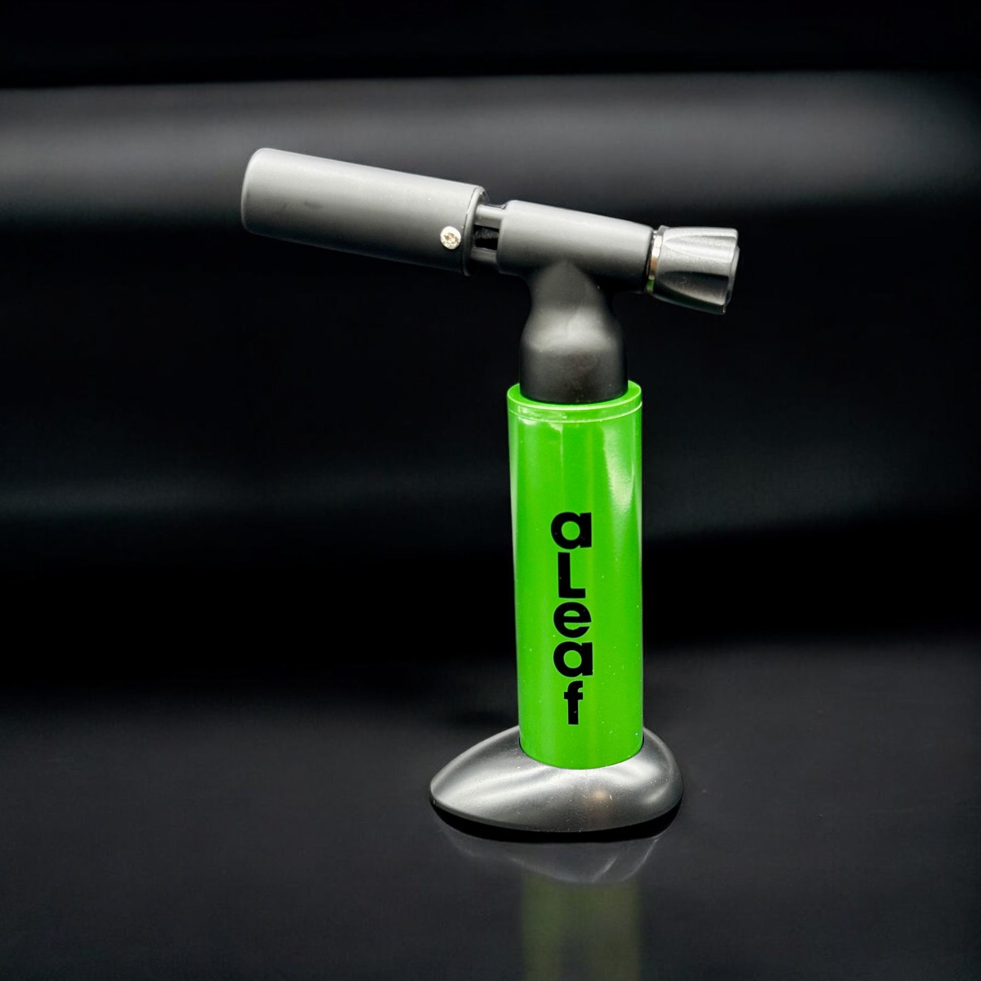 aLeaf 7” Refillable Butane Blow Torch green 