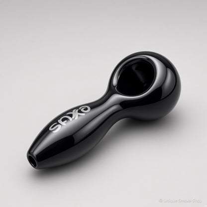 Exxus BUBL 4 inch black spoon hand pipe