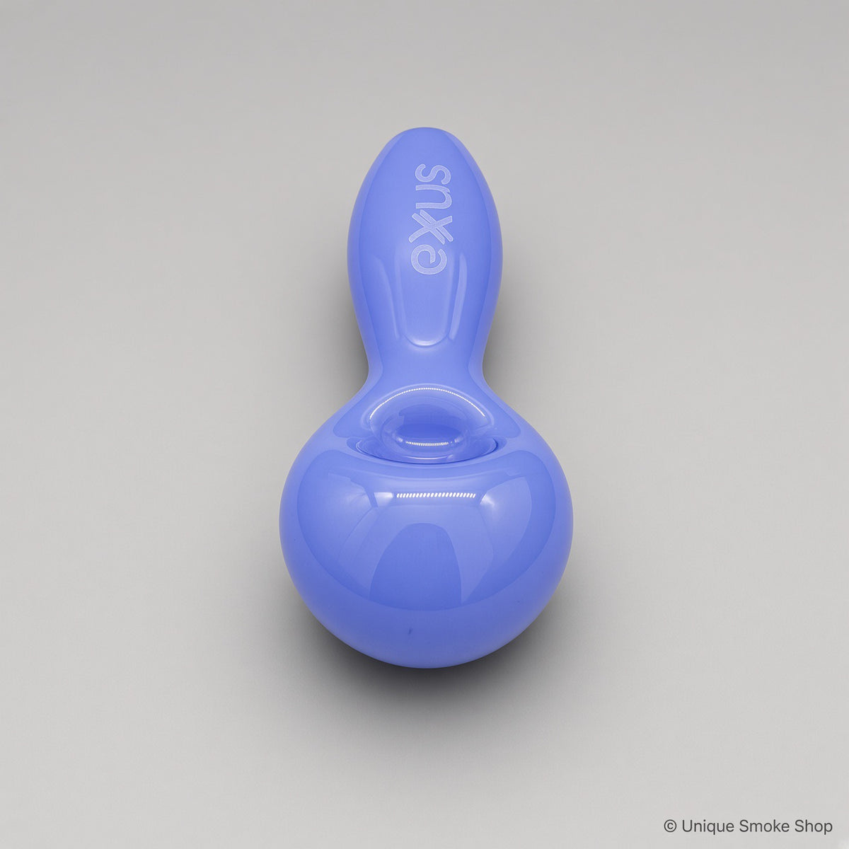 Exxus BUBL purple hand pipe side view