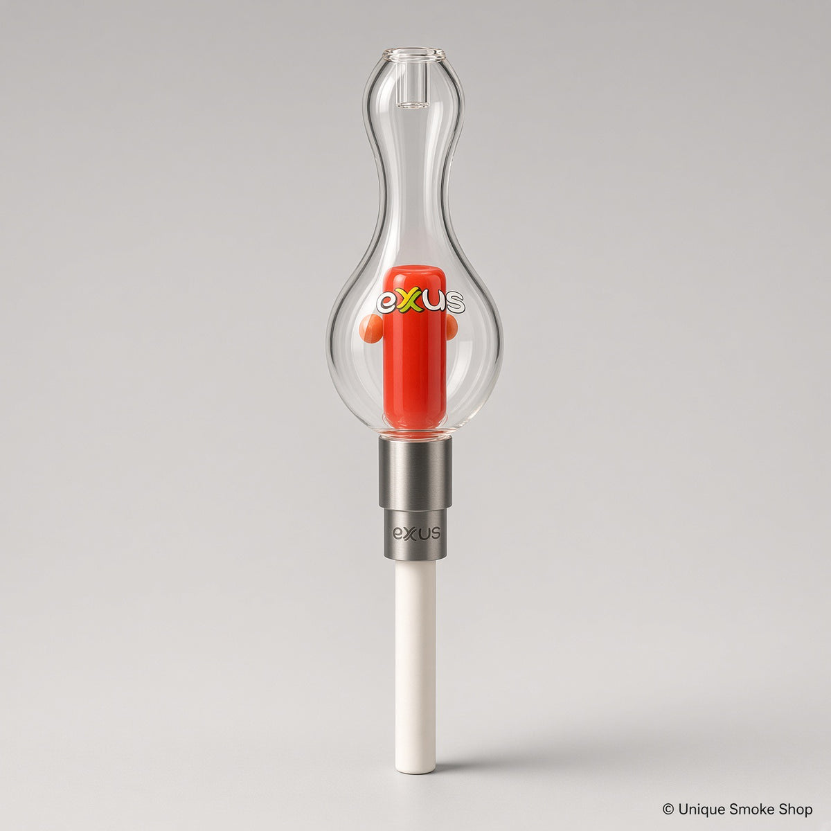 Exxus Bulb Nectar Collector assembled with red chamber