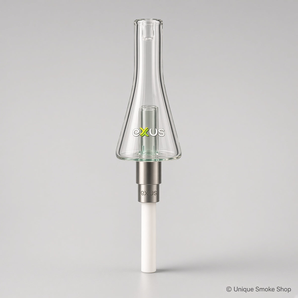 Exxus Draw Nectar Collector assembled with green chamber