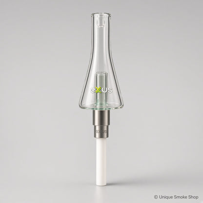 Exxus Draw Nectar Collector assembled with green chamber