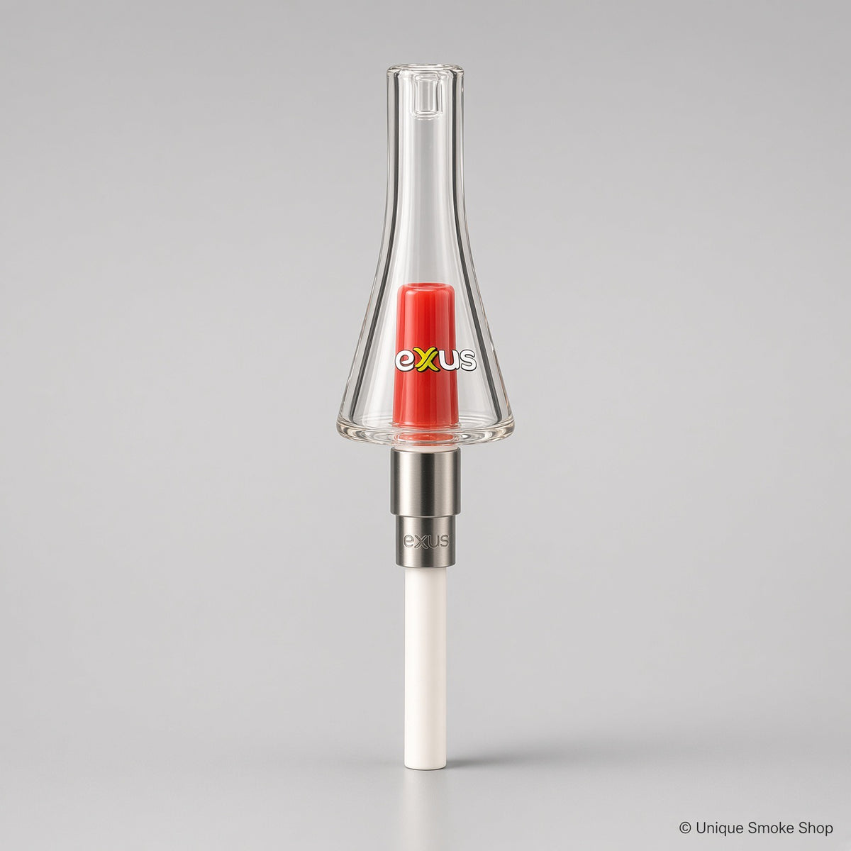 Exxus Draw Nectar Collector assembled with red chamber