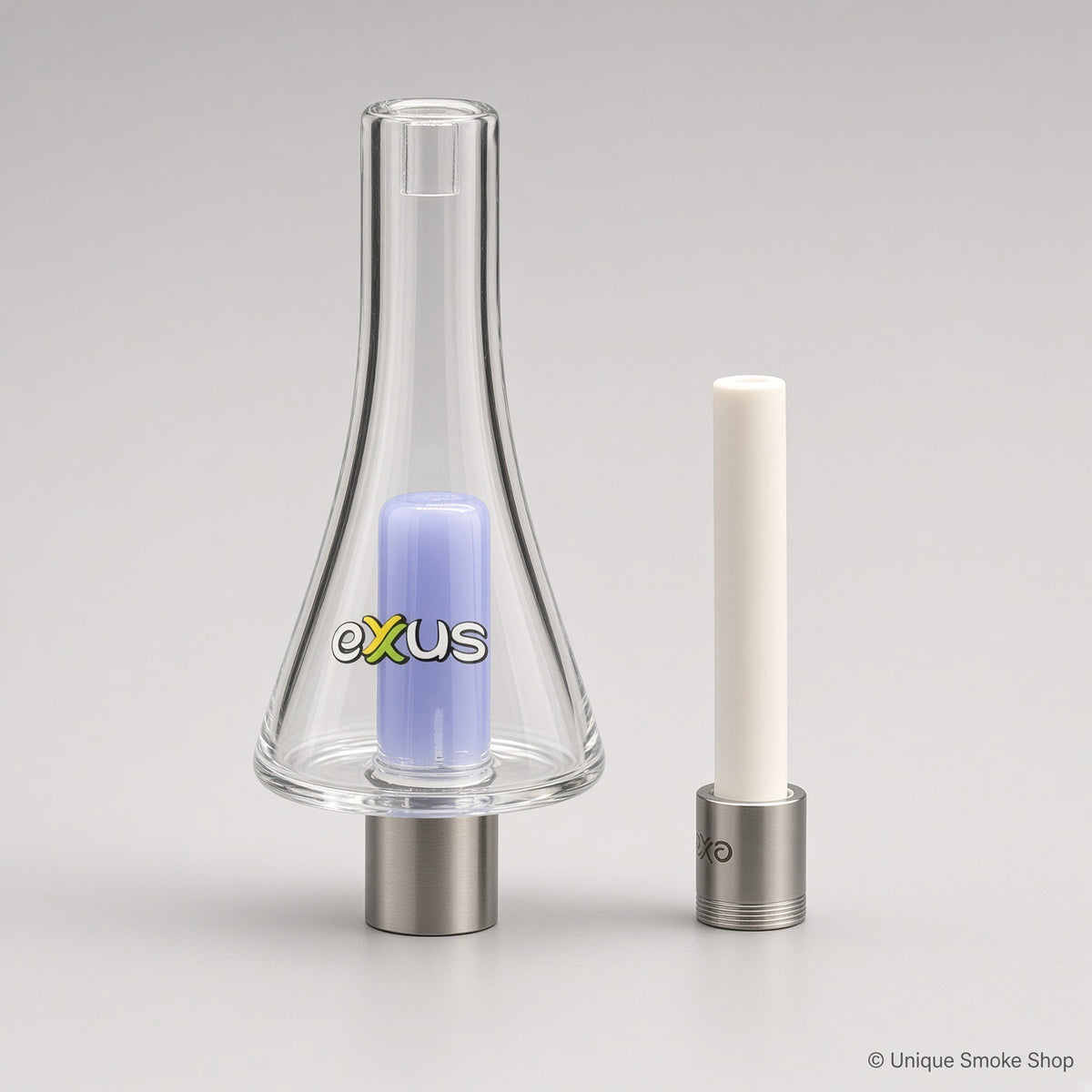 Exxus Draw Nectar Collector with removable ceramic tip shown separately