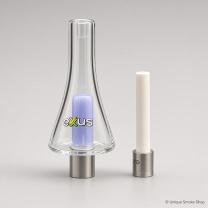 Exxus Draw Nectar Collector with removable ceramic tip shown separately
