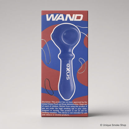 Exxus Wand hand pipe purple gift box packaging