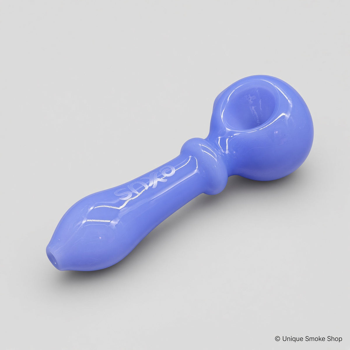 Exxus Wand purple hand pipe side view