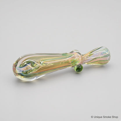 Fumed Chillum Glass Pipe – 3-3.5” Handmade USA