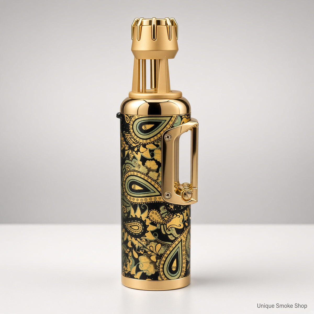 Scorch Torch 61857 gold paisley tall lighter
