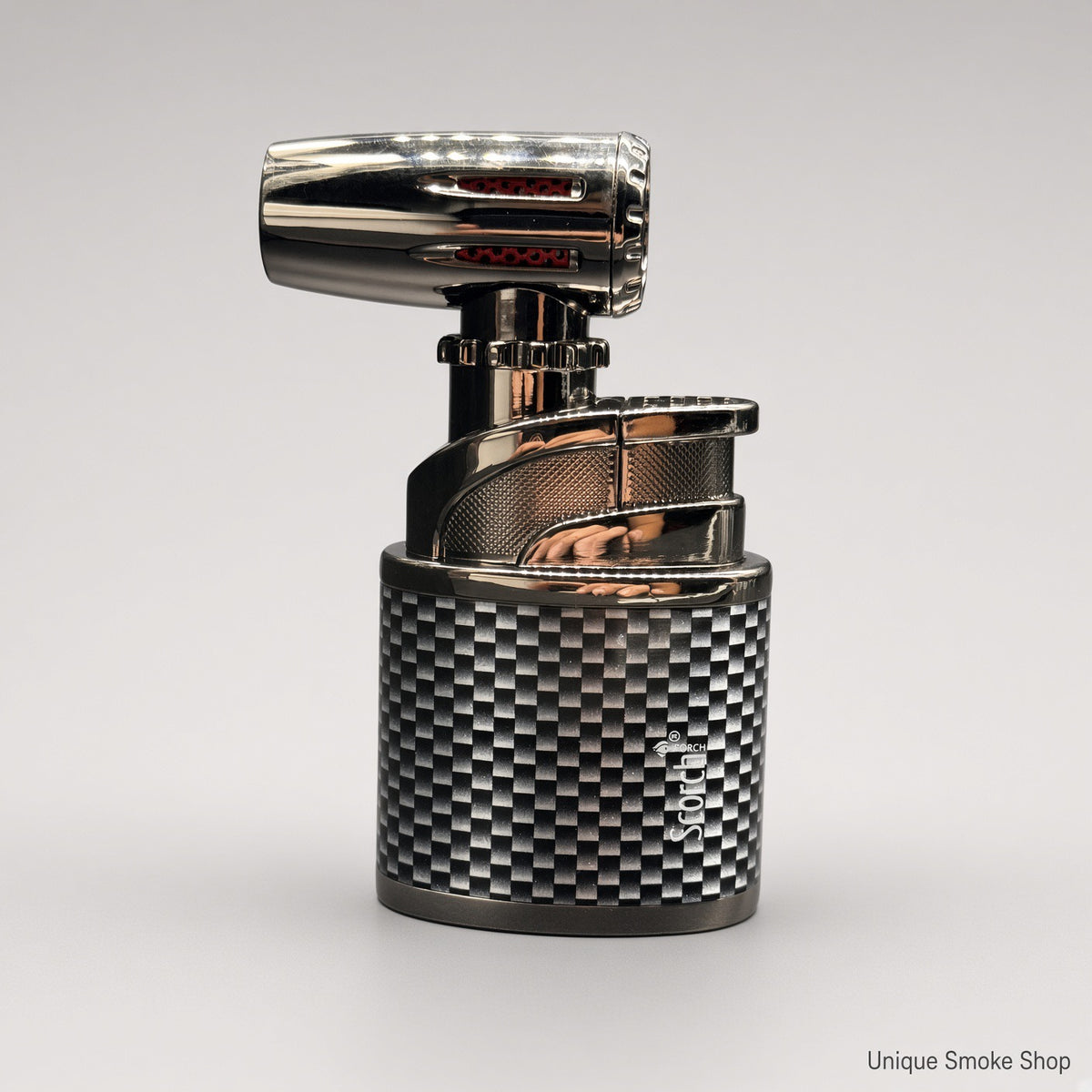 Carbon fiber Scorch 61880 table torch lighter front view