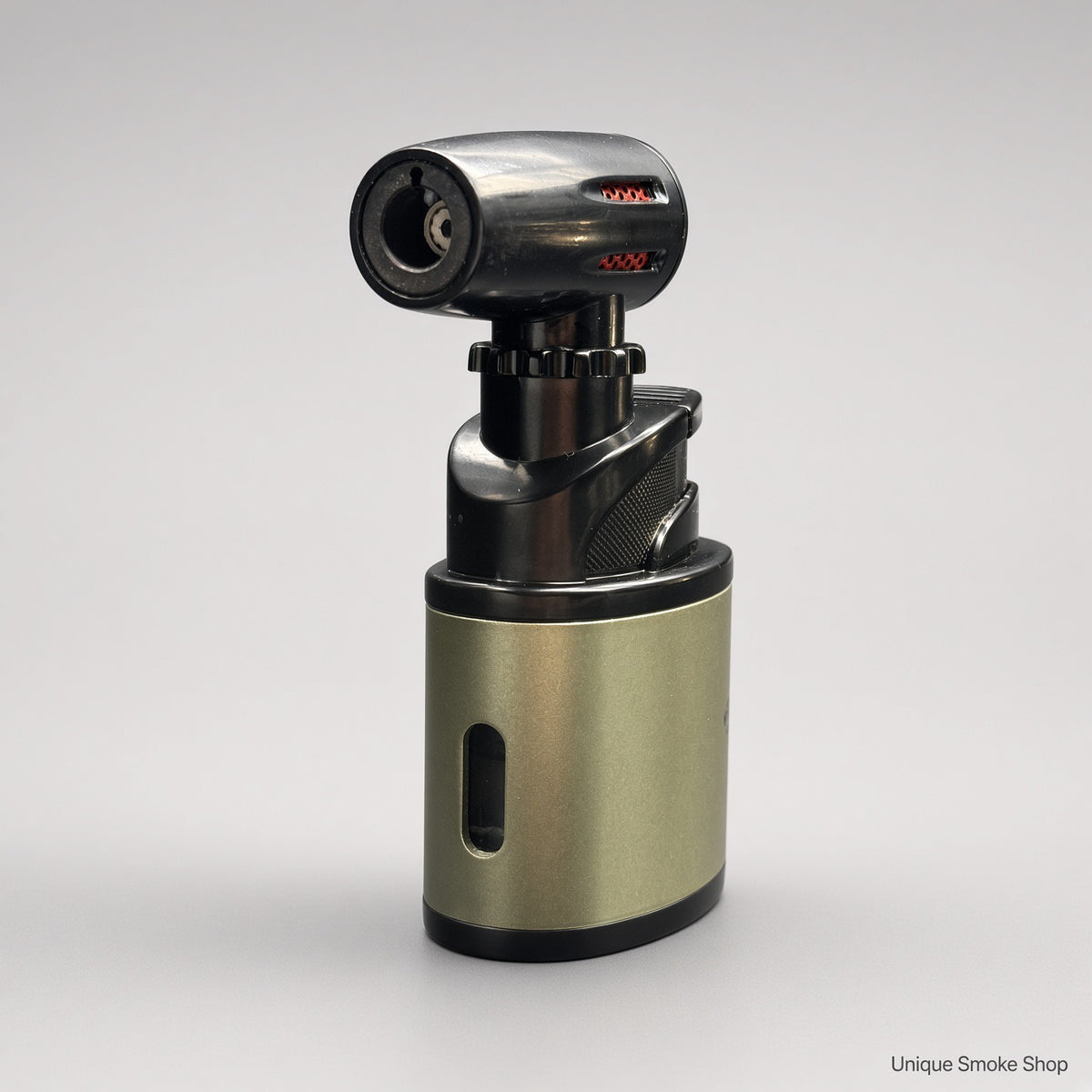 Olive Scorch 61880 torch showing nozzle and fuel window
