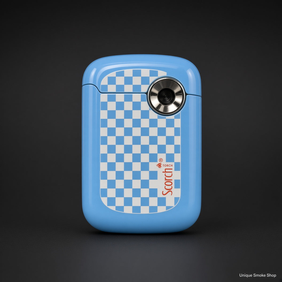 Scorch Torch 61884 blue checker pocket lighter