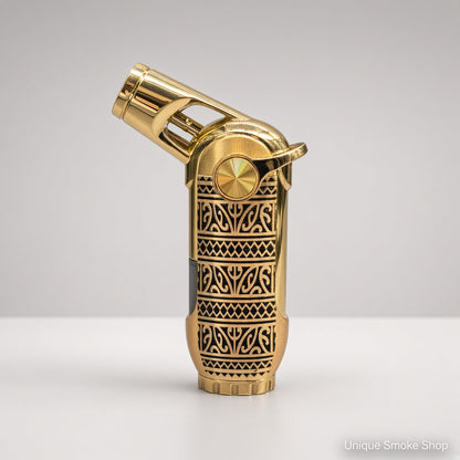 Scorch Torch 61895 metal jet lighter gold 