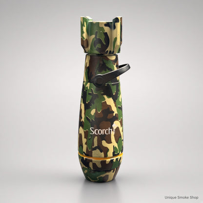 Scorch 61899 woodland camo metal torch lighter 3.5 inch