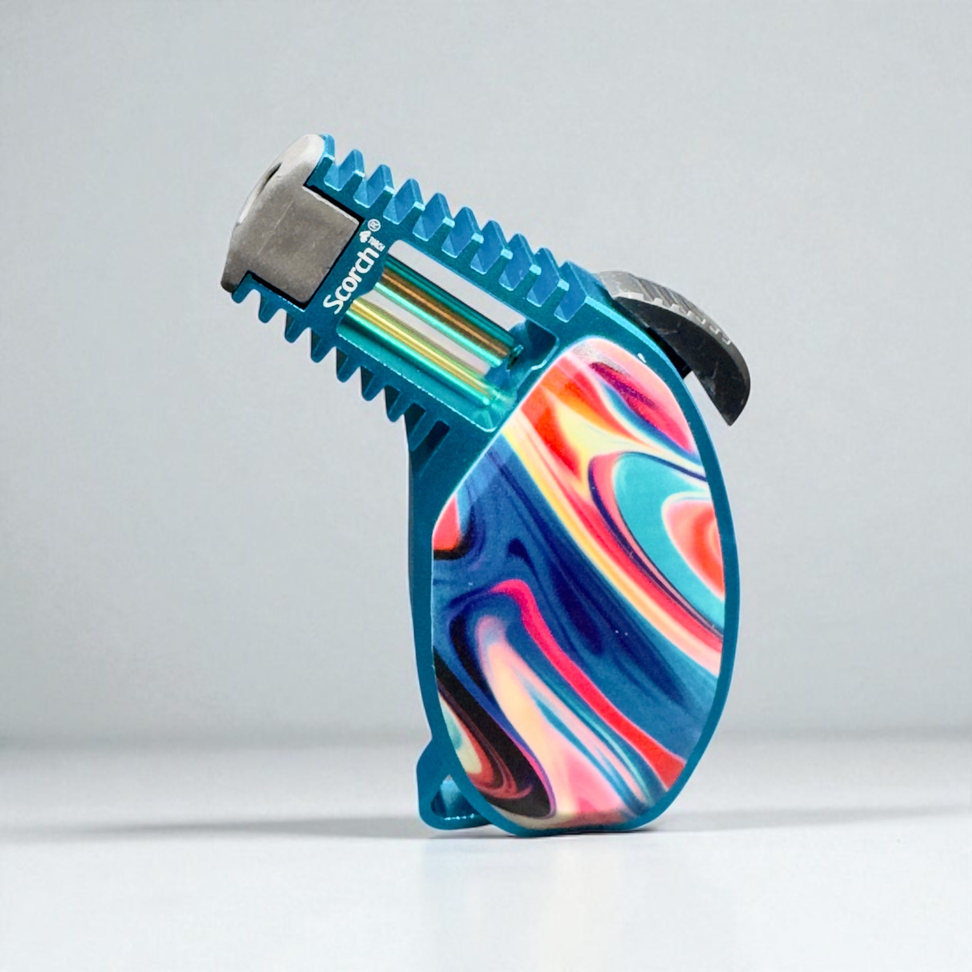 Scorch Torch 61491 – 4” Adjustable Single Flame sky blue color 
