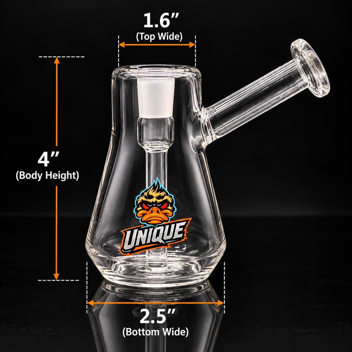 4 inch oil burner bubbler size chart 4 inch height 2.5 inch base