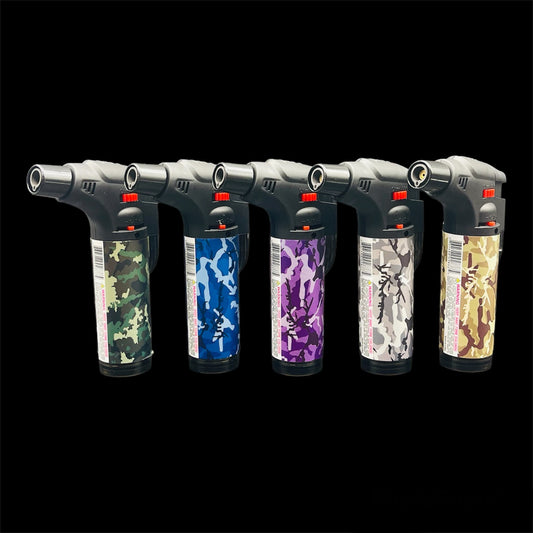 Torch Lighter Camo Design 5’’ random color